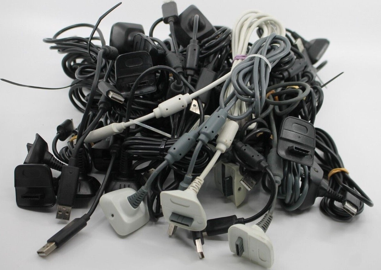 Bundle x21 3rd Party Xbox 360 Remote Controller Charge Cable