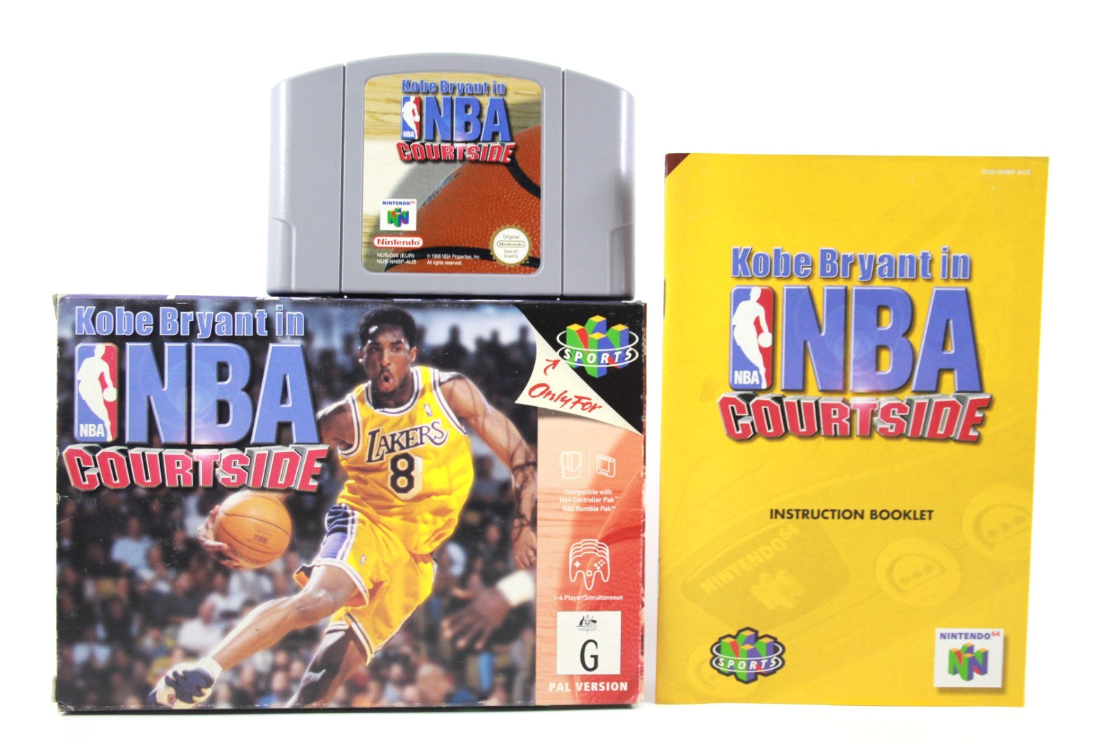 Kobe Bryant in NBA Courtside - Nintendo 64 (N64) [PAL] - WITH WARRANTY