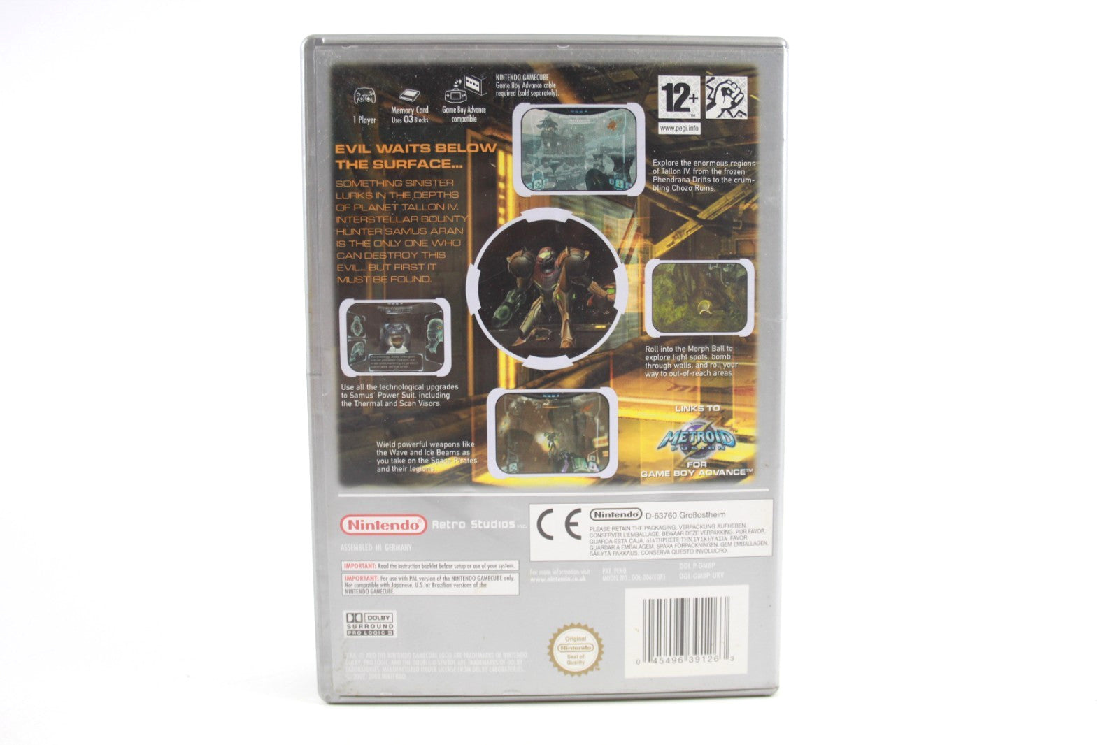 Metroid Prime [Players Choice Edition] - Nintendo GameCube [PAL] - WITH WARRANTY