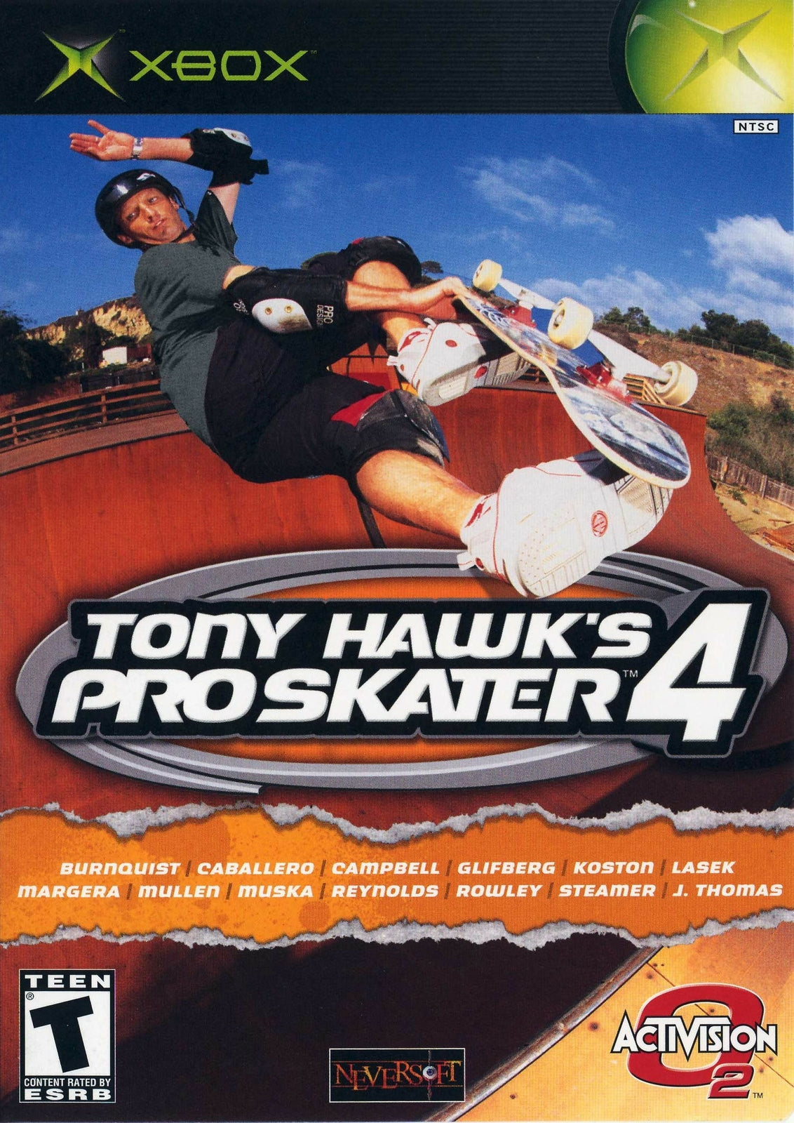 Tony Hawk's Pro Skater 4 (Original Xbox) [PAL] - WITH WARRANTY - Hawks