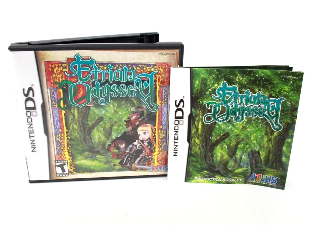 Etrian Odyssey - Nintendo DS [NTSC-U] **CASE/MANUAL ONLY**