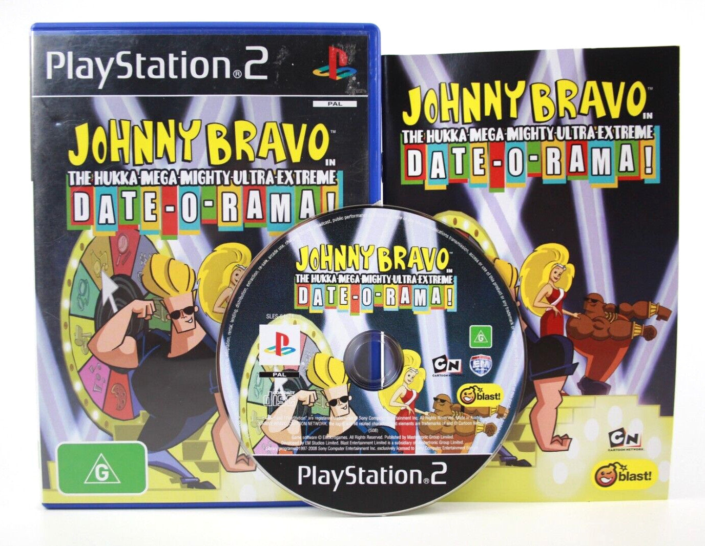Johnny Bravo Date-O-Rama! - PlayStation 2 (PS2) [PAL] - WITH WARRANTY