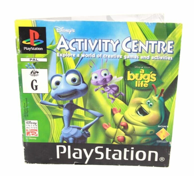Disney Pixar Activity Centre A Bugs Life - Sony PlayStation 1 (PS1) MANUAL ONLY