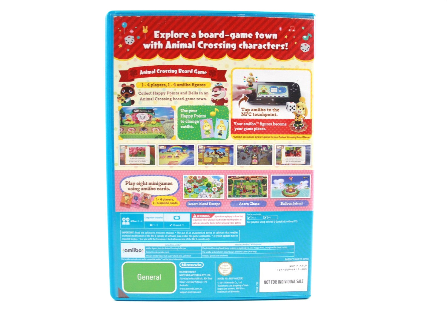 Animal Crossing Amiibo Festival - Nintendo Wii U [PAL] - WITH WARRANTY