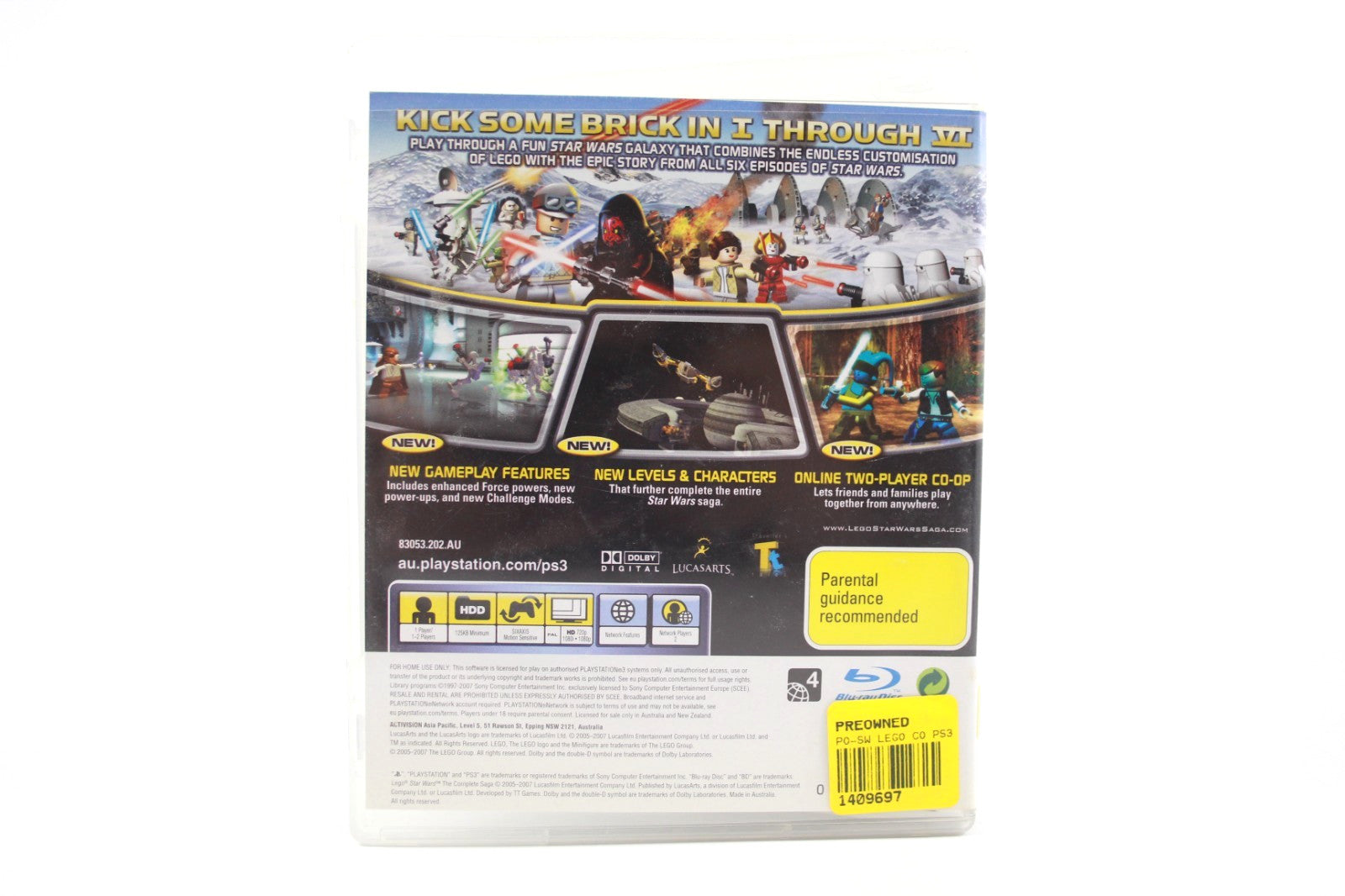 LEGO Star Wars The Complete Saga - PlayStation 3 (PS3) [PAL] - WITH WARRANTY