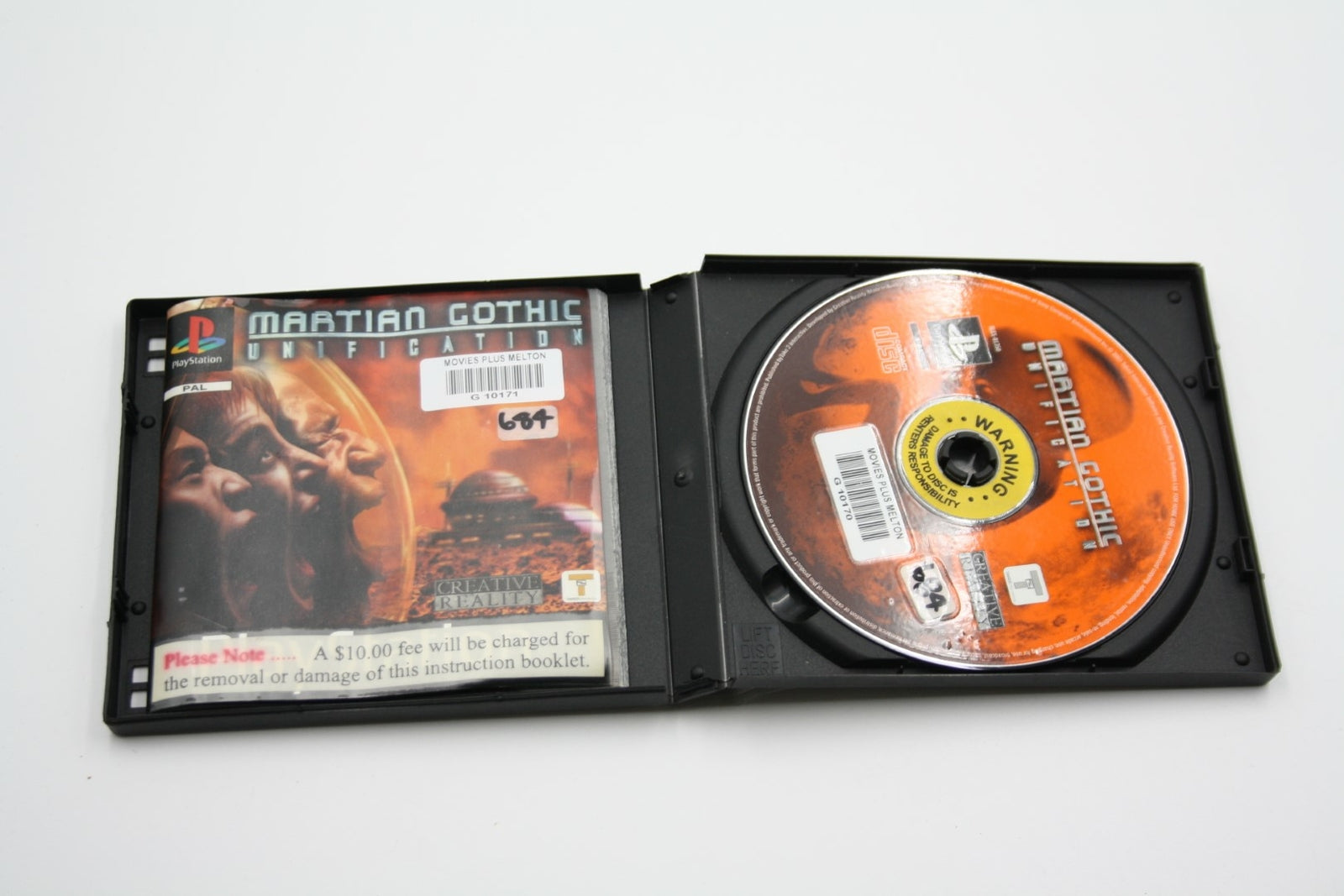 Martian Gothic: Unification (PS1) [PAL] - WITH WARRANTY