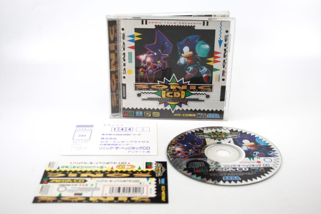 SEGA Sonic The Hedgehog CD - SEGA Mega CD - Japanese