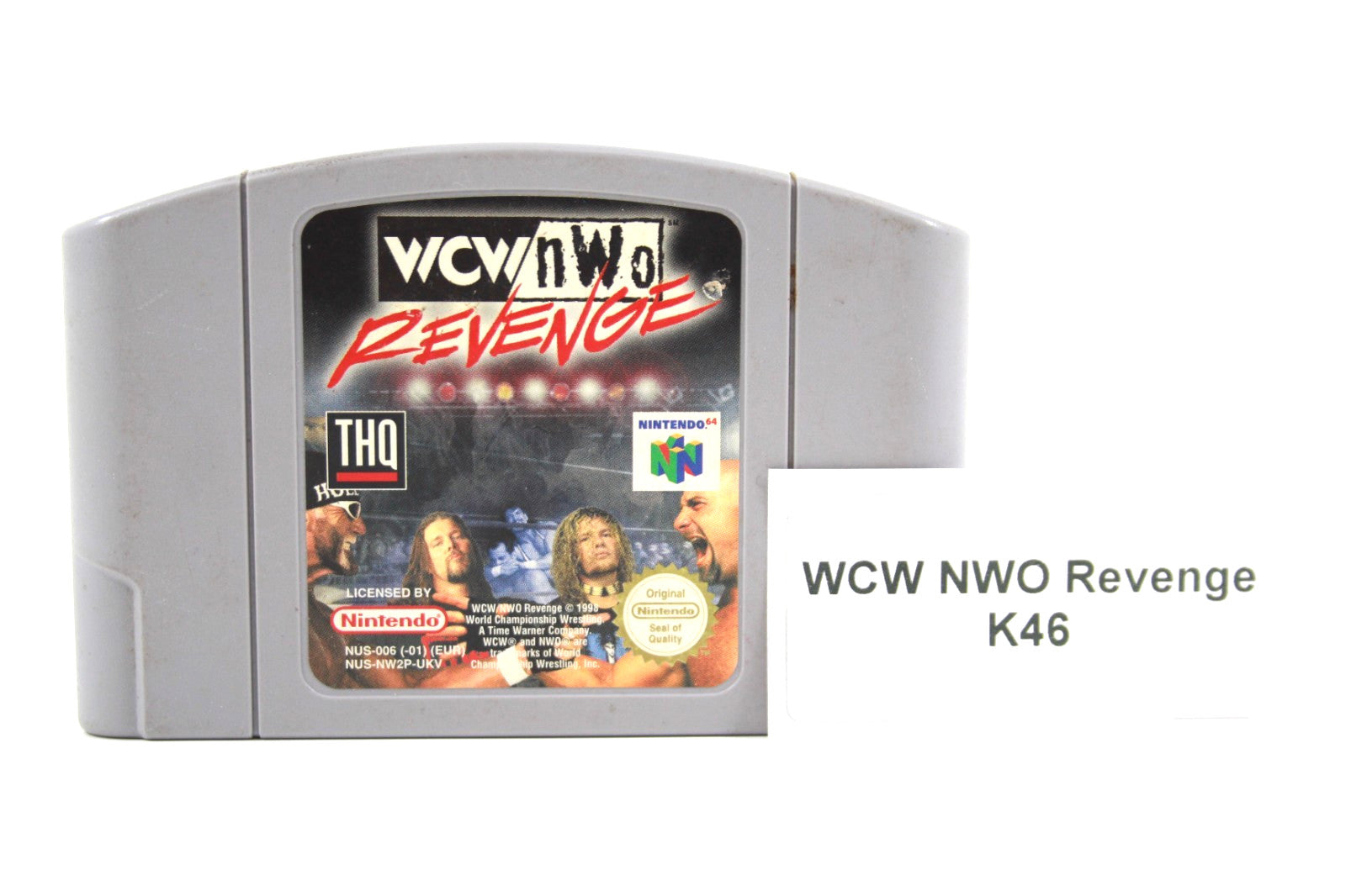 WCW NWO Revenge [CART ONLY] - Nintendo 64 (N64) [PAL] - WITH WARRANTY