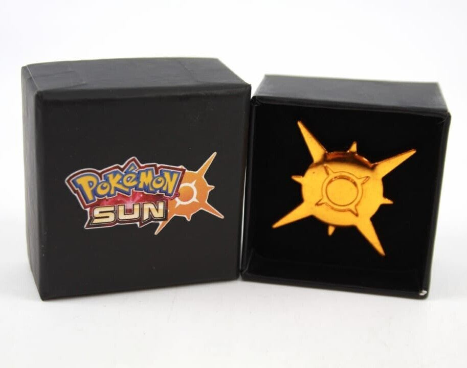 Pokémon Sun Fan Edition Collectors Badge Pin With Box