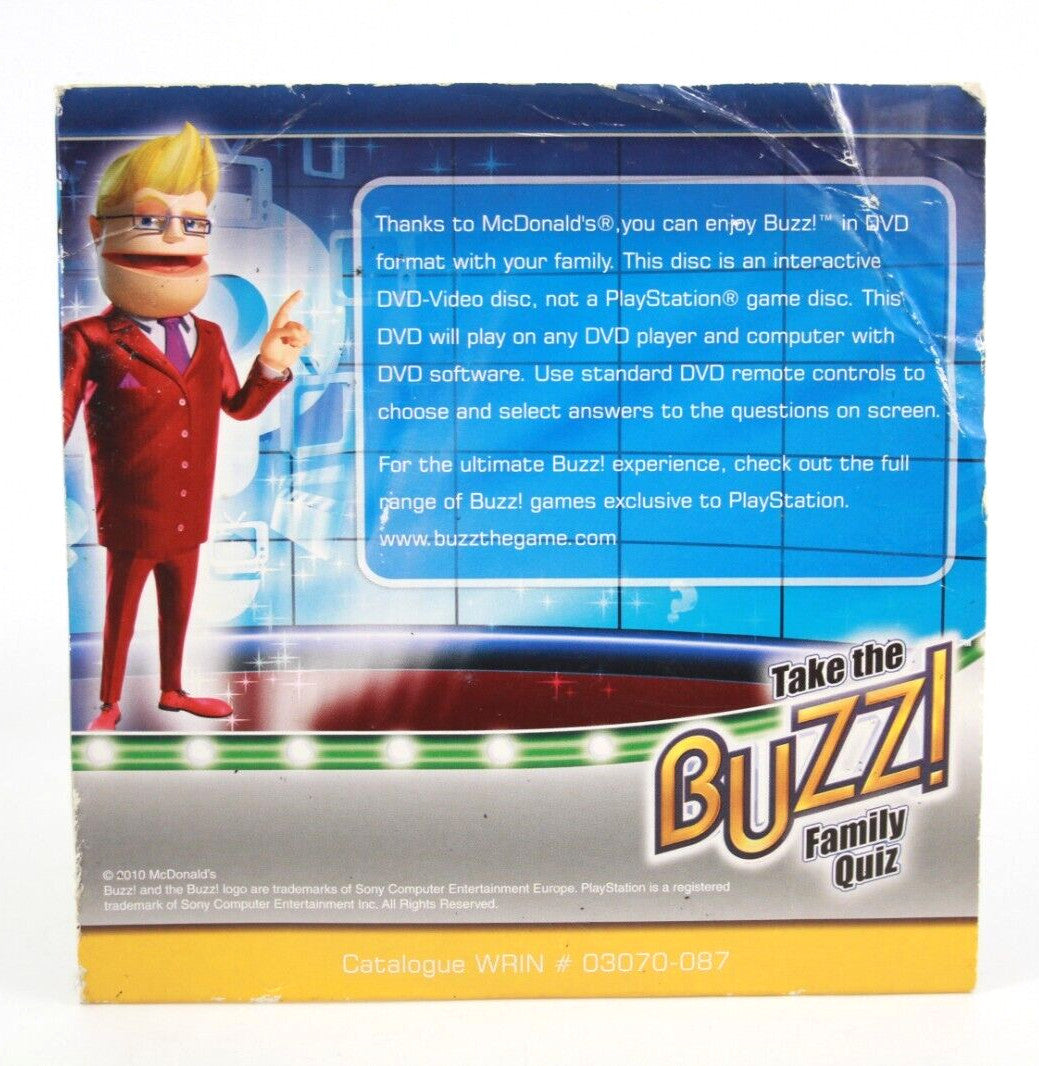 Buzz! Family Quiz Series 2 - Interactive DVD Game McDonald's [PAL]