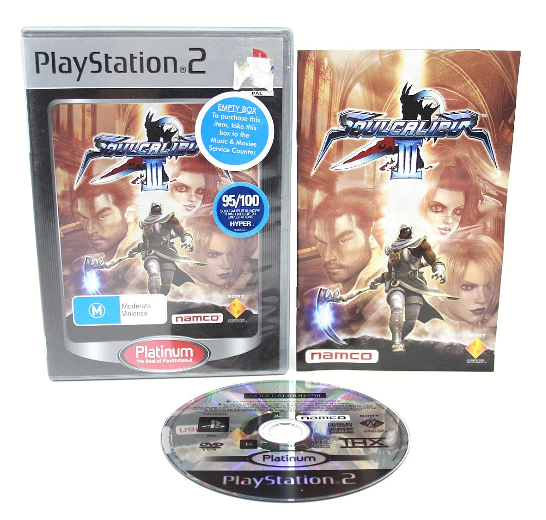 Soul Calibur III [Platinum] - PlayStation 2 (PS2) [PAL] - WITH WARRANTY