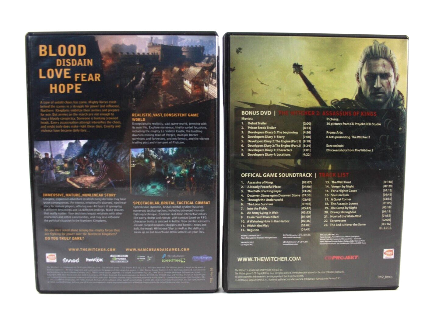 The Witcher 2: Assassins of Kings [PC BIG BOX] - PC CD ROM