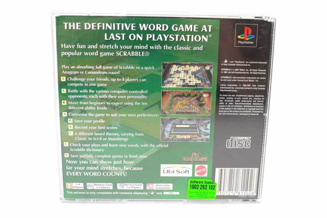 Scrabble (PS1) [PAL] - WITH WARRANTY