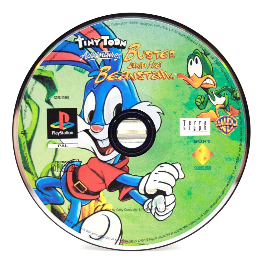 Tiny Toon Adventures: Buster and the Beanstalk [DISC ONLY] - PlayStation (PS1)