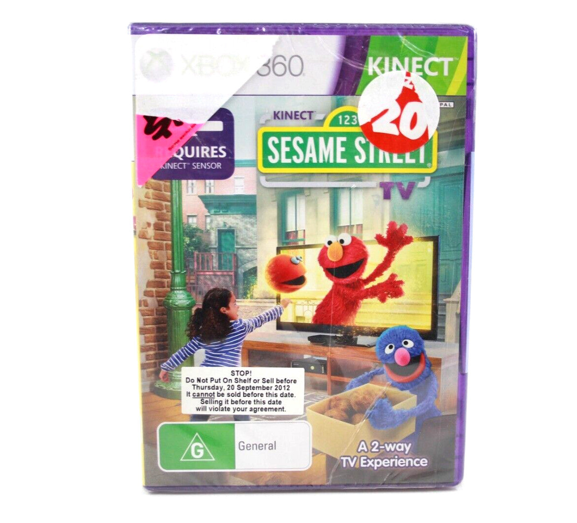 1 2 3 Sesame Street Season 1 [BRAND NEW/SEALED - Xbox 360 [PAL] - WITH WARRANTY