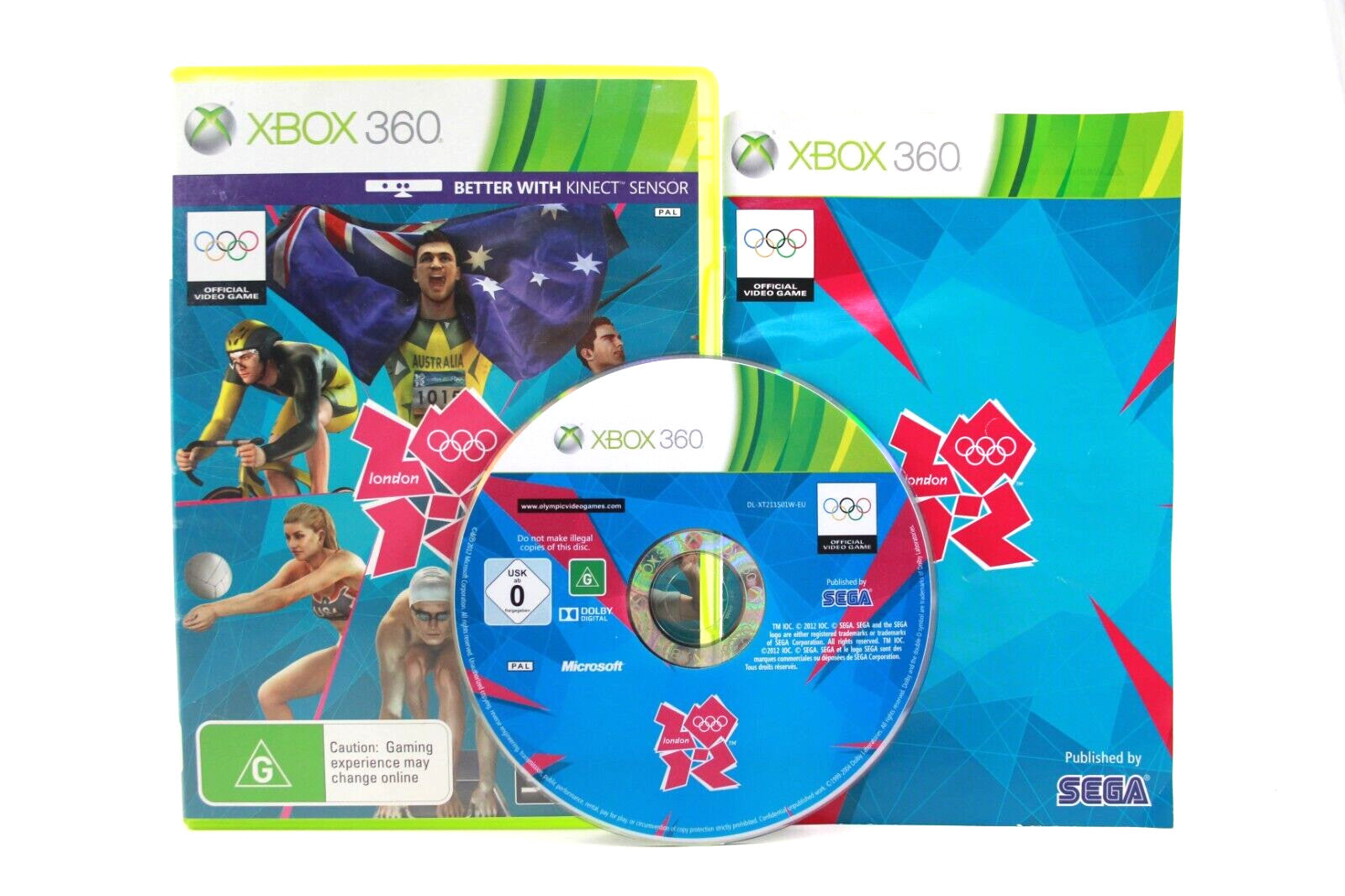 London 2012 (Olympic Games)  - (Xbox 360) [PAL] - WITH WARRANTY