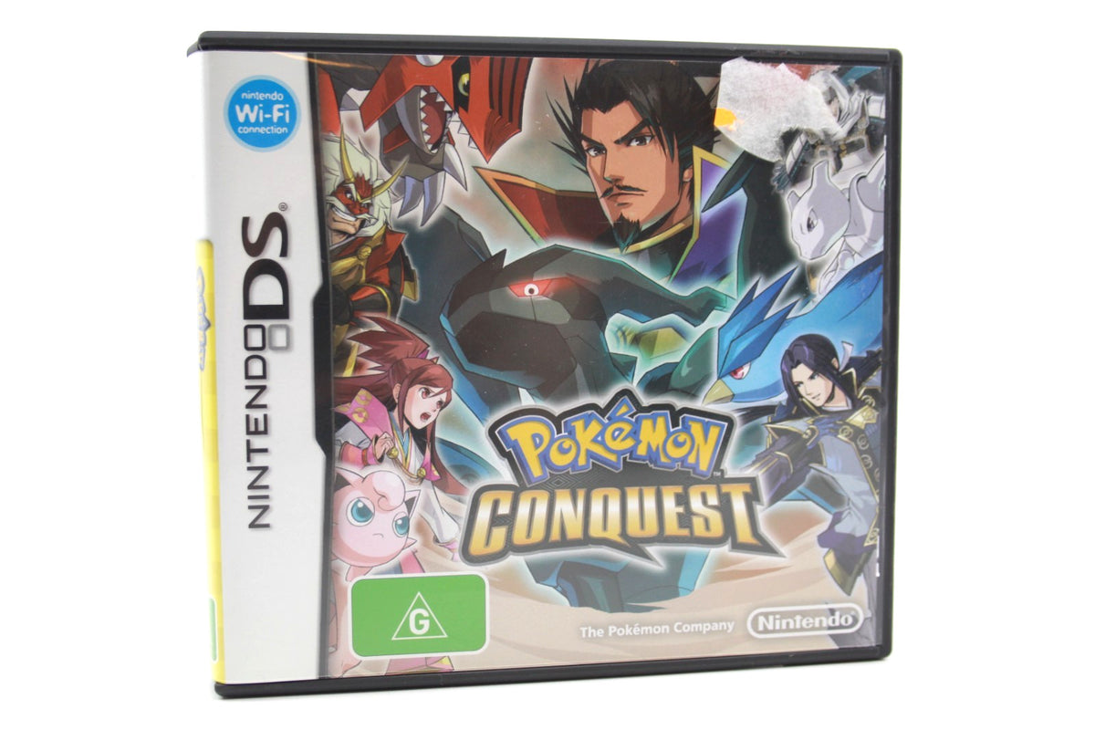 **GENUINE** Pokémon Conquest (Nintendo DS) - WITH WARRANTY