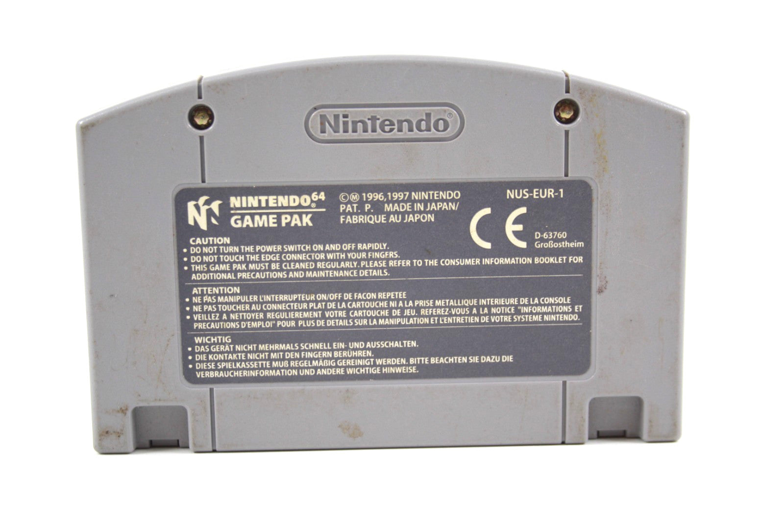 007: GoldenEye [CART ONLY] - Nintendo 64 (N64) [PAL] - WITH WARRANTY