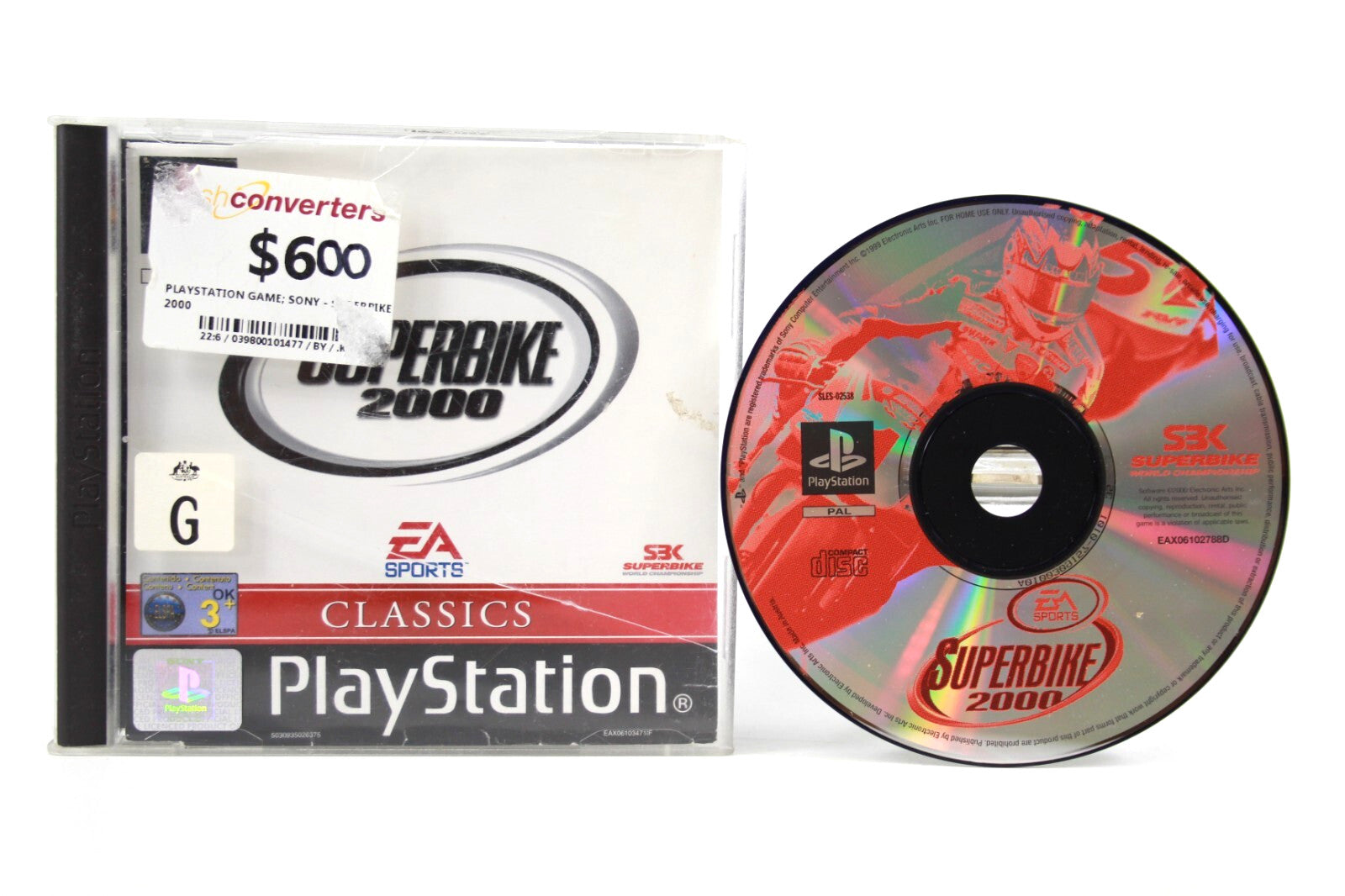 Superbike 2000 - PlayStation 1 (PS1) [PAL] - WITH WARRANTY