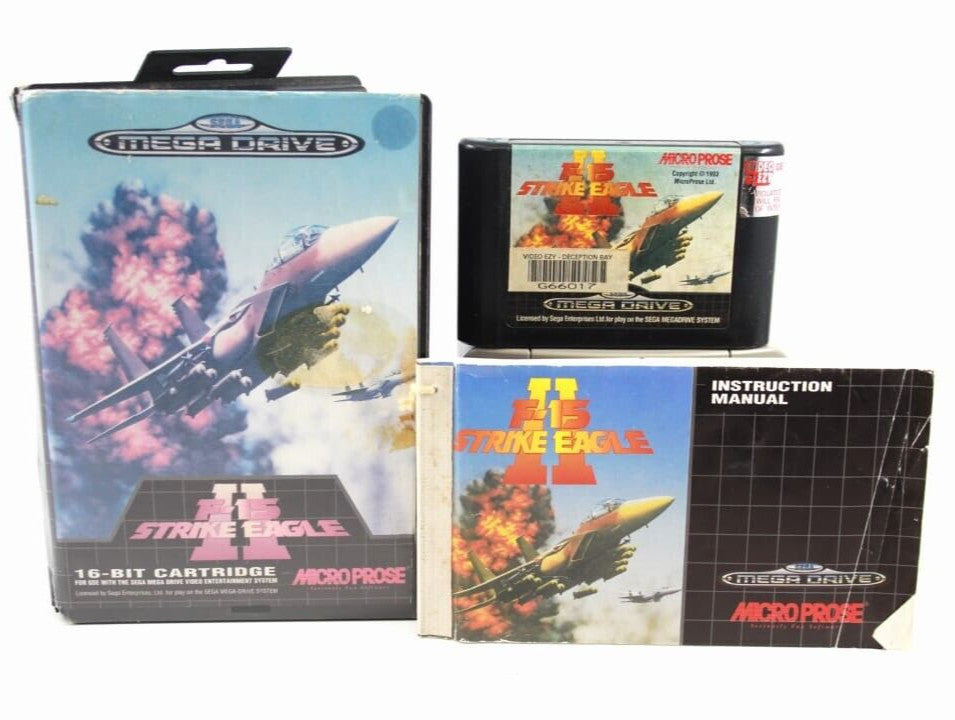 F-15 Strike Eagle II  - SEGA Mega Drive [PAL] - WITH WARRANTY