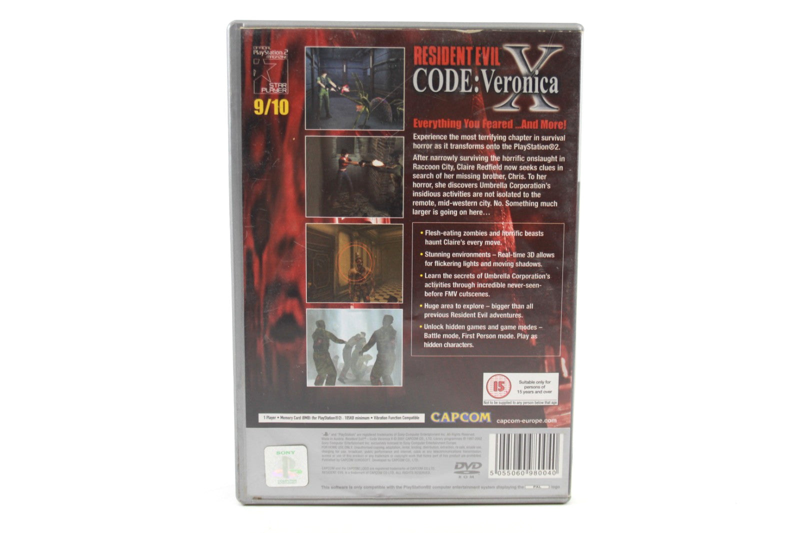 Resident Evil Code: Veronica X - PlayStation 2 (PS2) [PAL] - WITH WARRANTY
