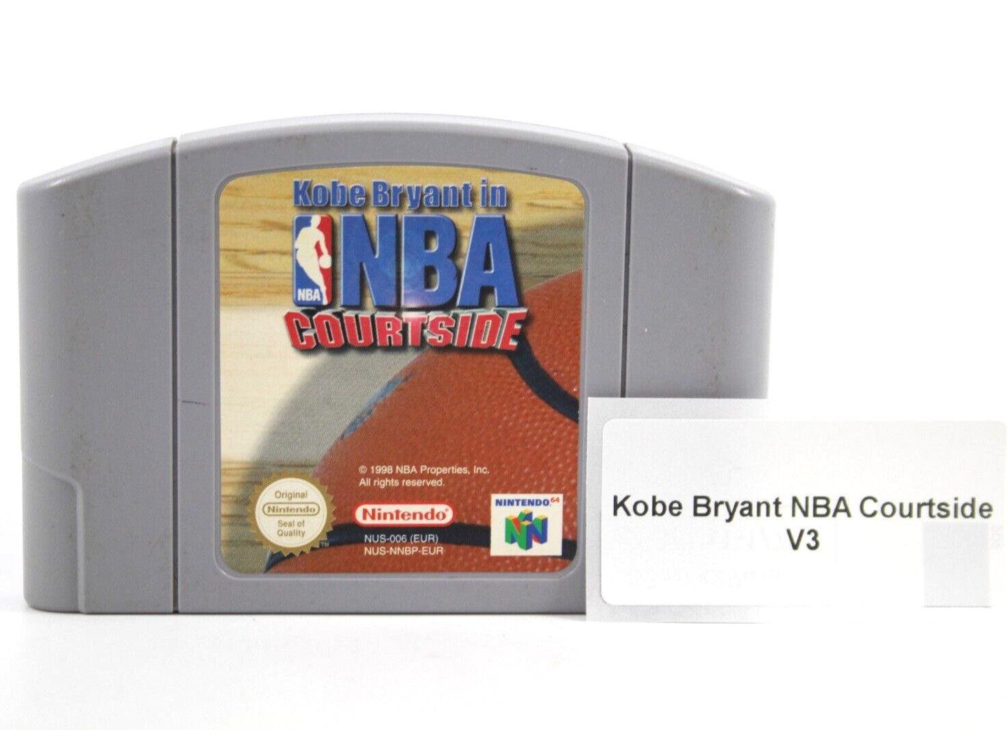 Kobe Bryant In NBA Courtside [CART ONLY] - Nintendo 64 (N64) [PAL] WITH WARRANTY