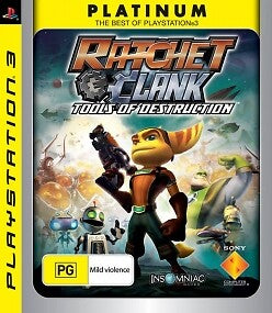 Ratchet & Clank: Tools of Destruction (Platinum) (PS3) [PAL] - WITH WARRANTY