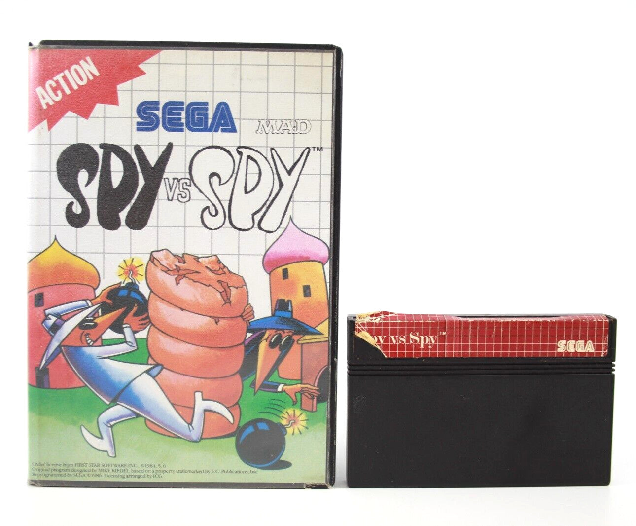 Spy vs. Spy - SEGA Master System [PAL] - WITH WARRANTY