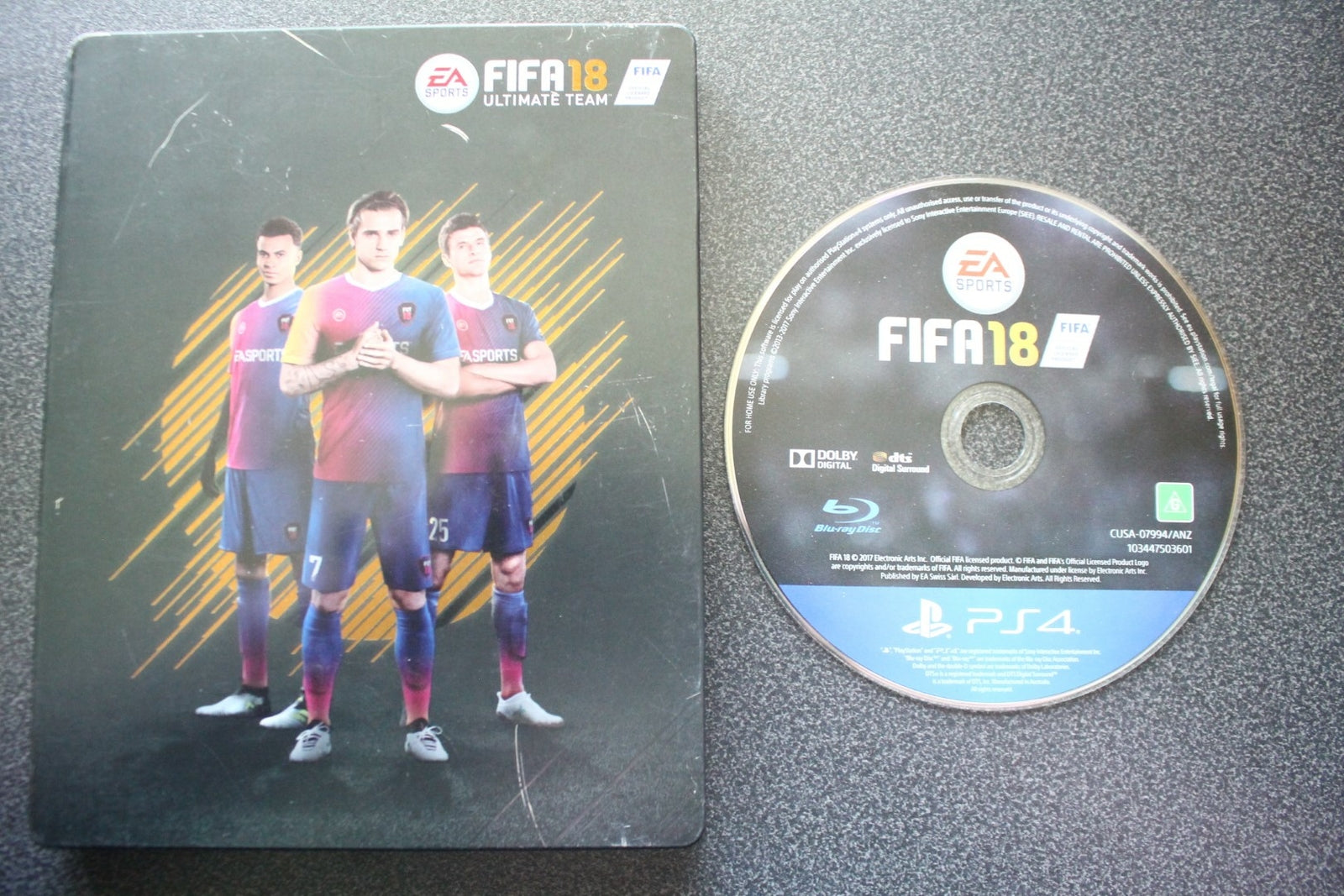 Fifa 18 - Ultimate Team - Steelbook (PS4) [PAL] - WITH WARRANTY -