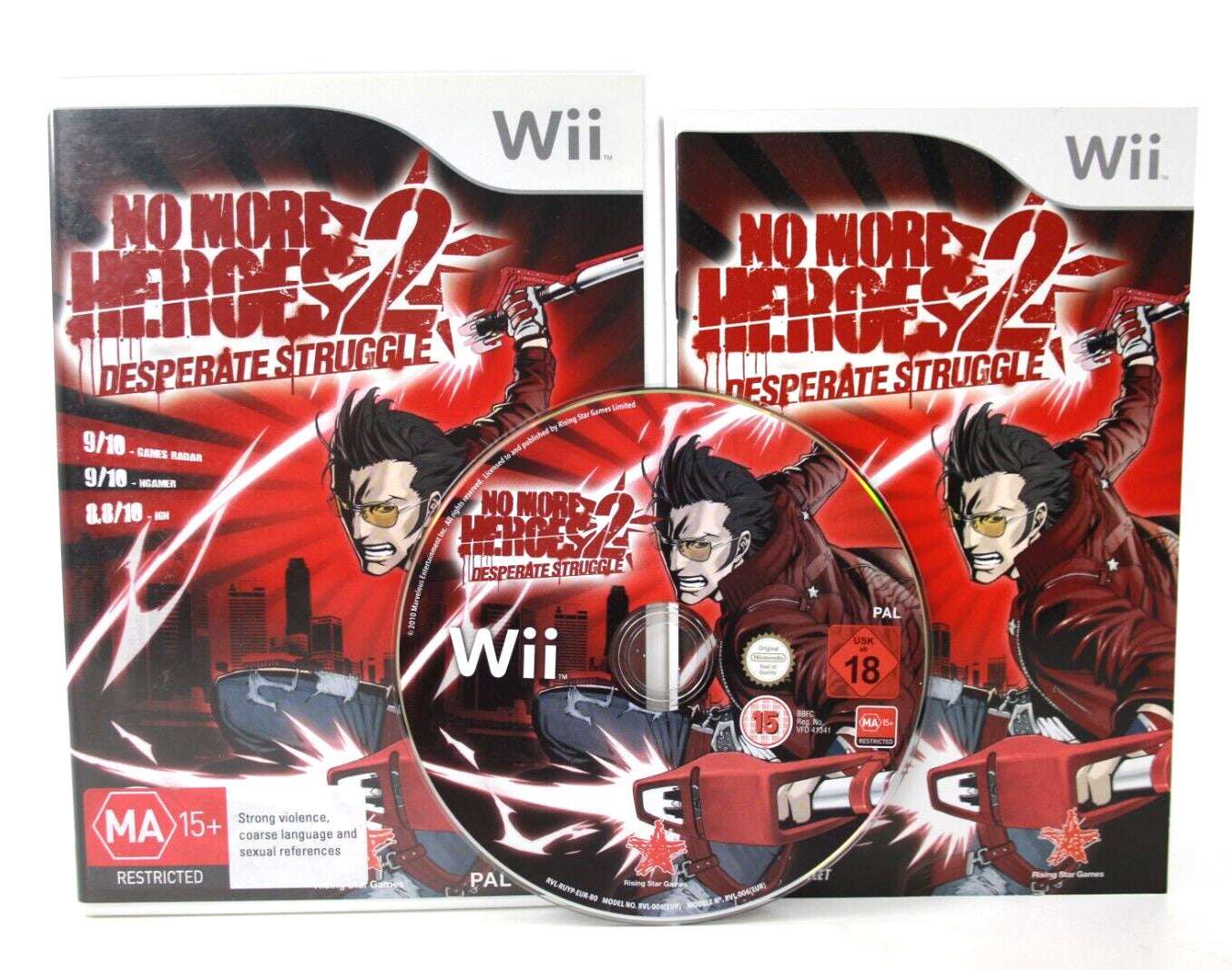 No More Heroes 2: Desperate Struggle - Nintendo Wii [PAL] - WITH WARRANTY