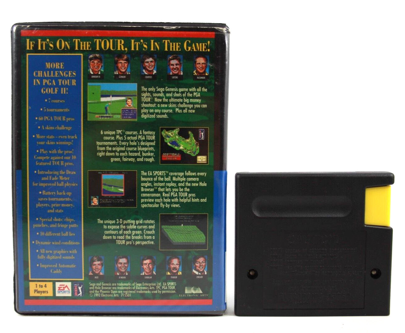 PGA Tour Golf II - SEGA Genesis [NTSC-U] - WITH WARRANTY