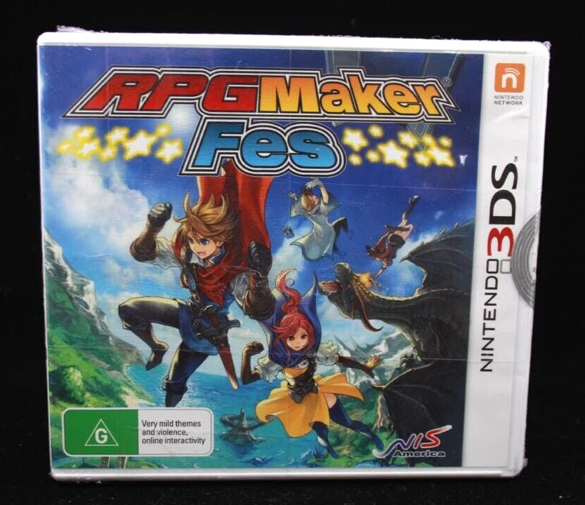 RPG Maker FES - Nintendo 3DS [PAL] *STORE RESEALED*