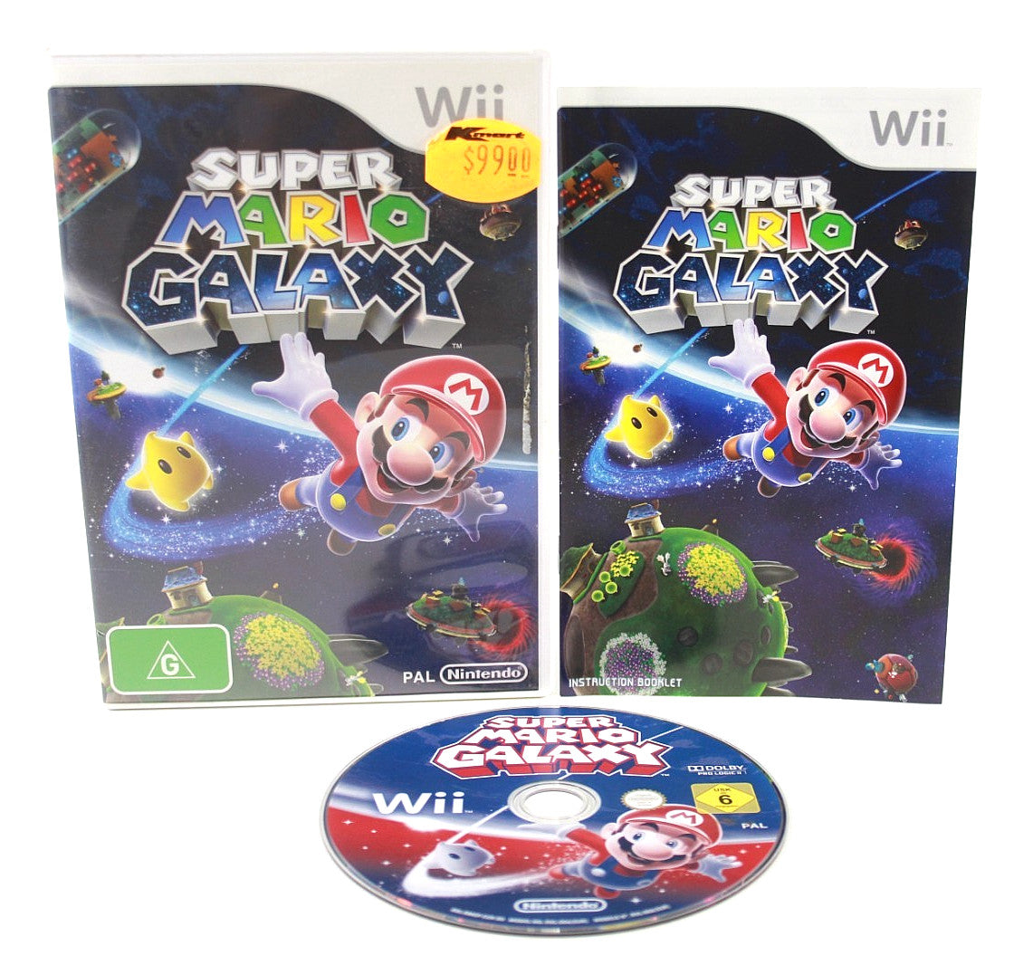 Super Mario Galaxy - Nintendo Wii [PAL] - WITH WARRANTY
