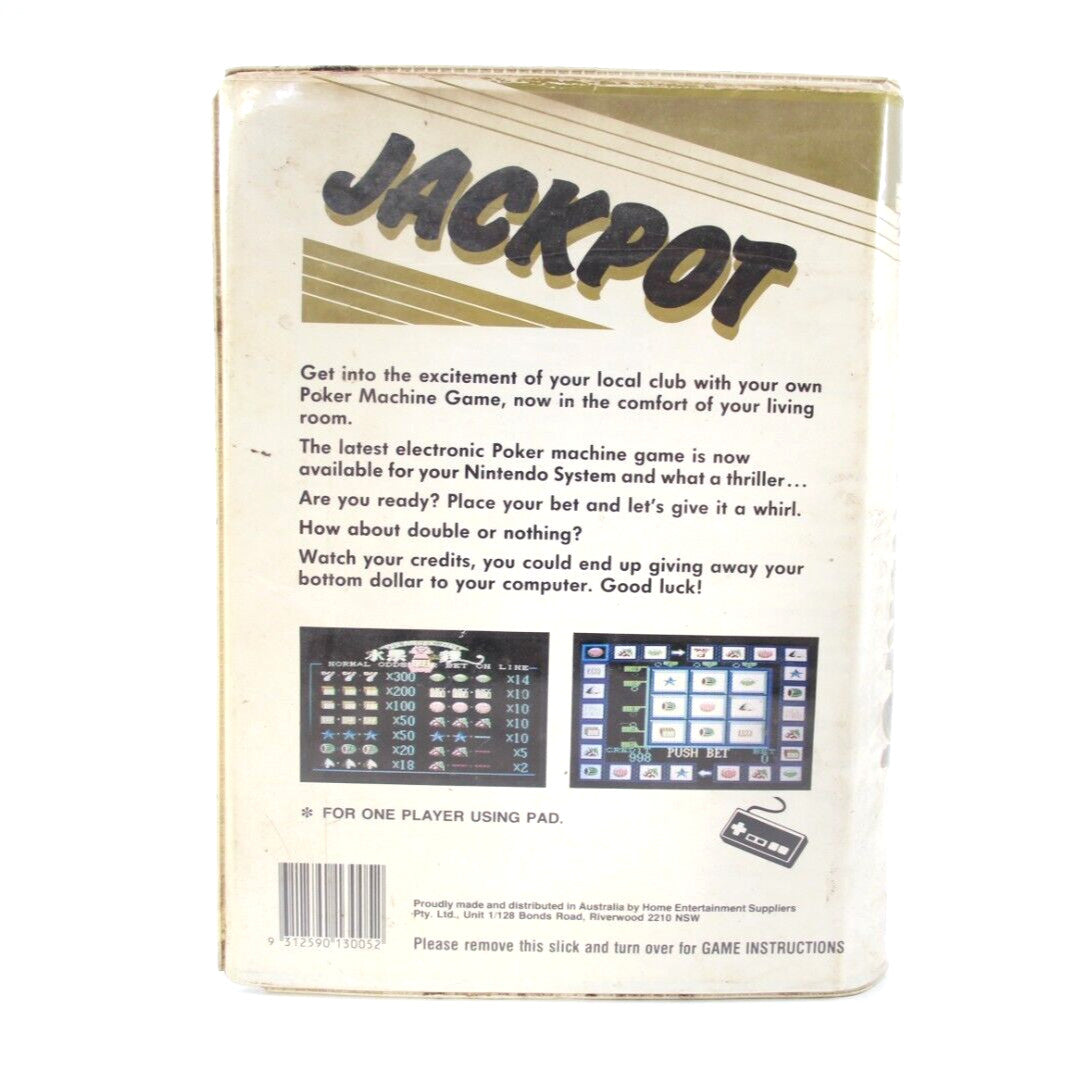 Jackpot - Nintendo Entertainment System (NES/HES) [PAL] - WITH WARRANTY