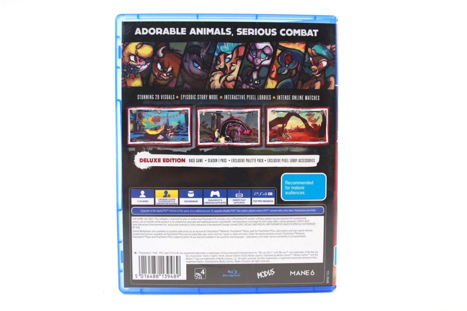 Them's Fightin' Herds Deluxe Edition - PlayStation 4 (PS4) [PAL] - WITH WARRANTY