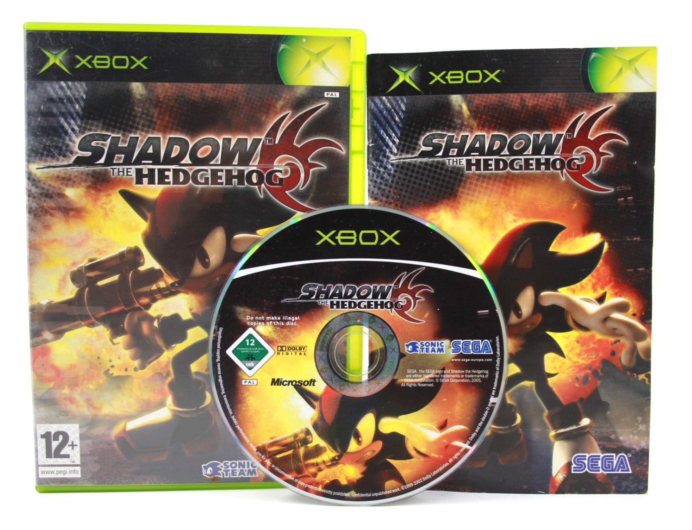 Shadow The Hedgehog - Xbox [PAL] - WITH WARRANTY