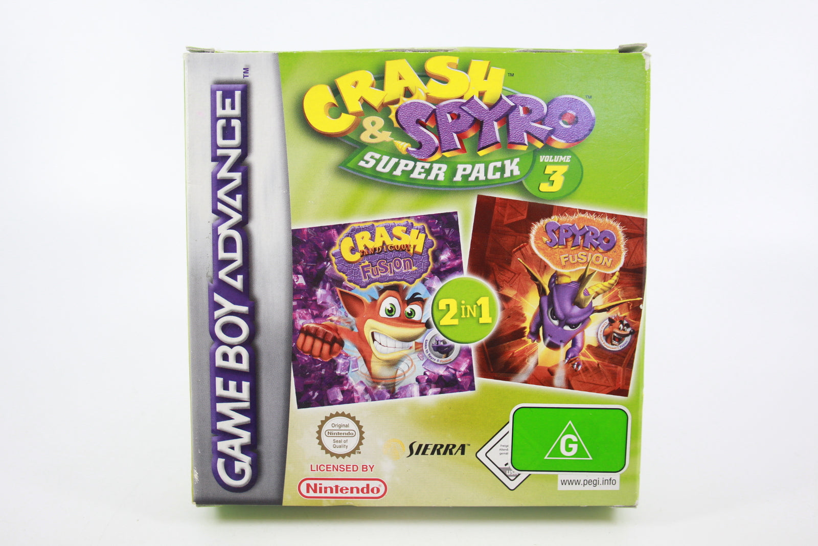 Crash & Spyro Super Pack Volume 3 (Game Boy Advance) [PAL] - WITH WARRANTY