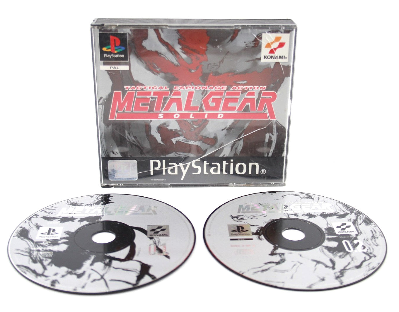 Metal Gear Solid - PlayStation 1 (PS1) [PAL] - WITH WARRANTY