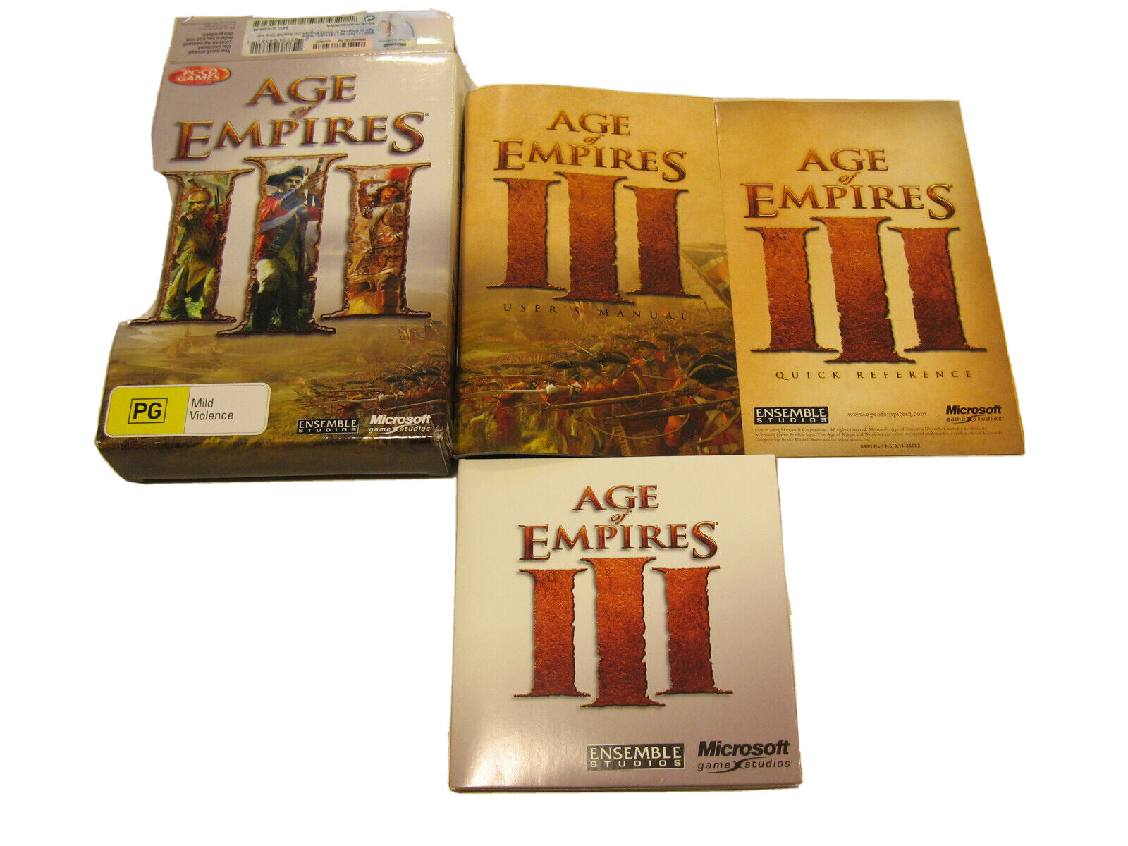 Age of Empires III (3) for PC - BIG BOX - Compete