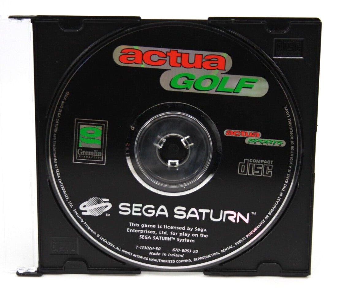Actua Golf (Sega Saturn) [PAL] - WITH WARRANTY