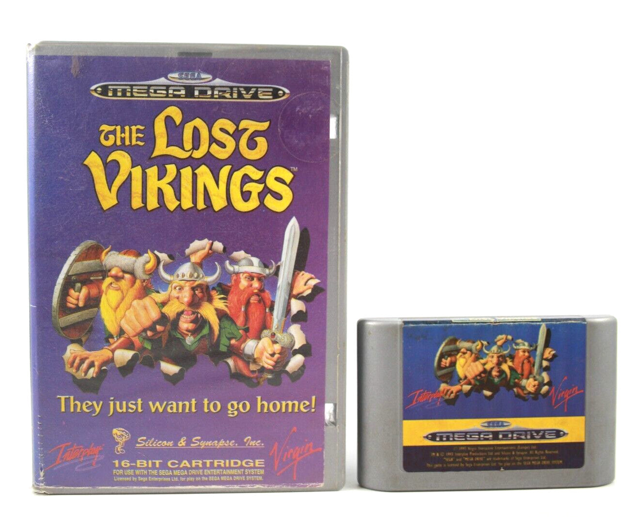 The Lost Vikings - SEGA Mega Drive Game [PAL] - WITH WARRANTY
