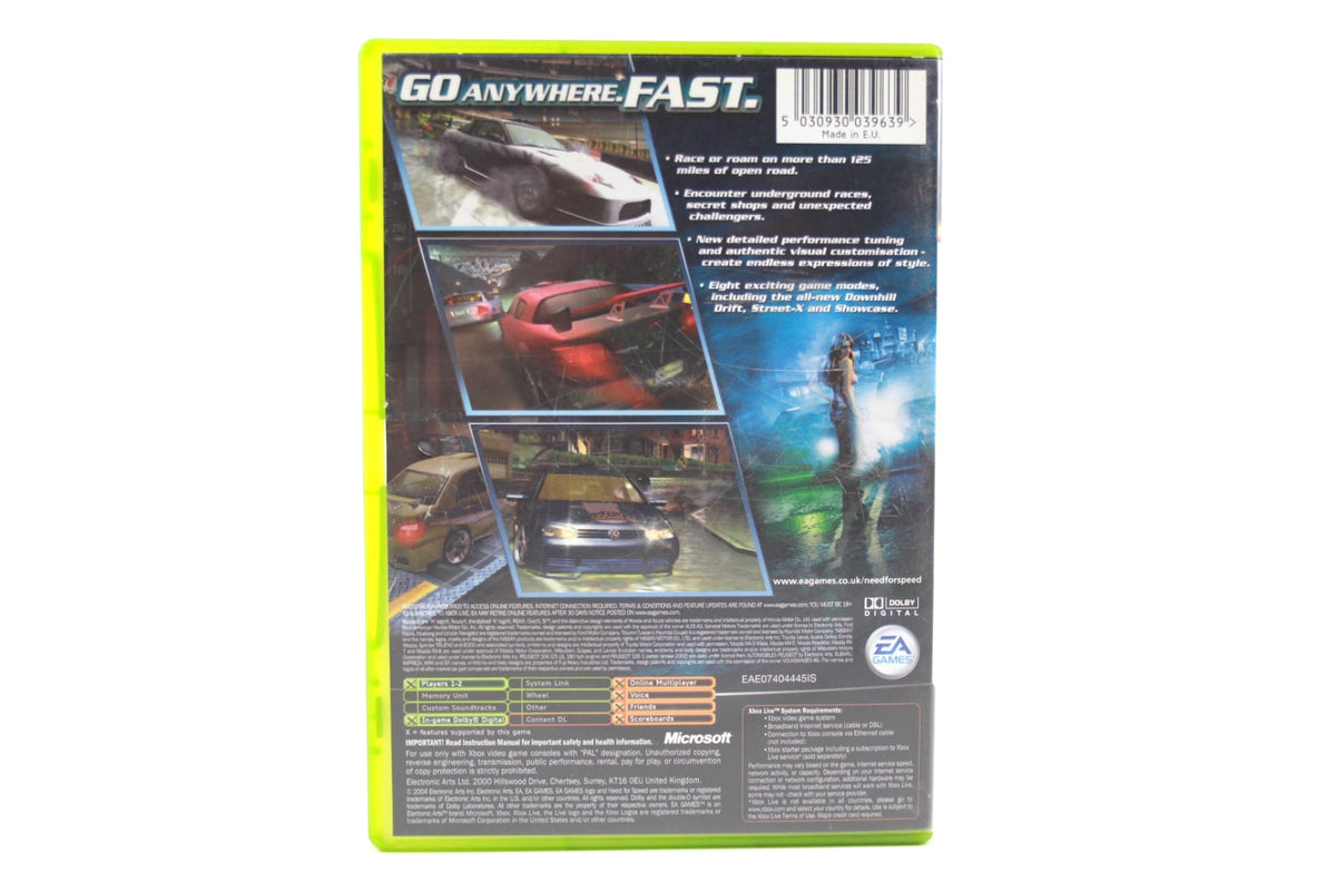 Need for Speed Underground 2 - Xbox [PAL] - WITH WARRANTY