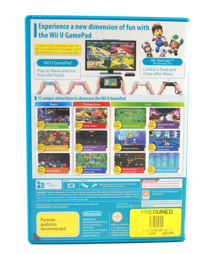 Nintendo Land (Wii U) [PAL] - WITH WARRANTY