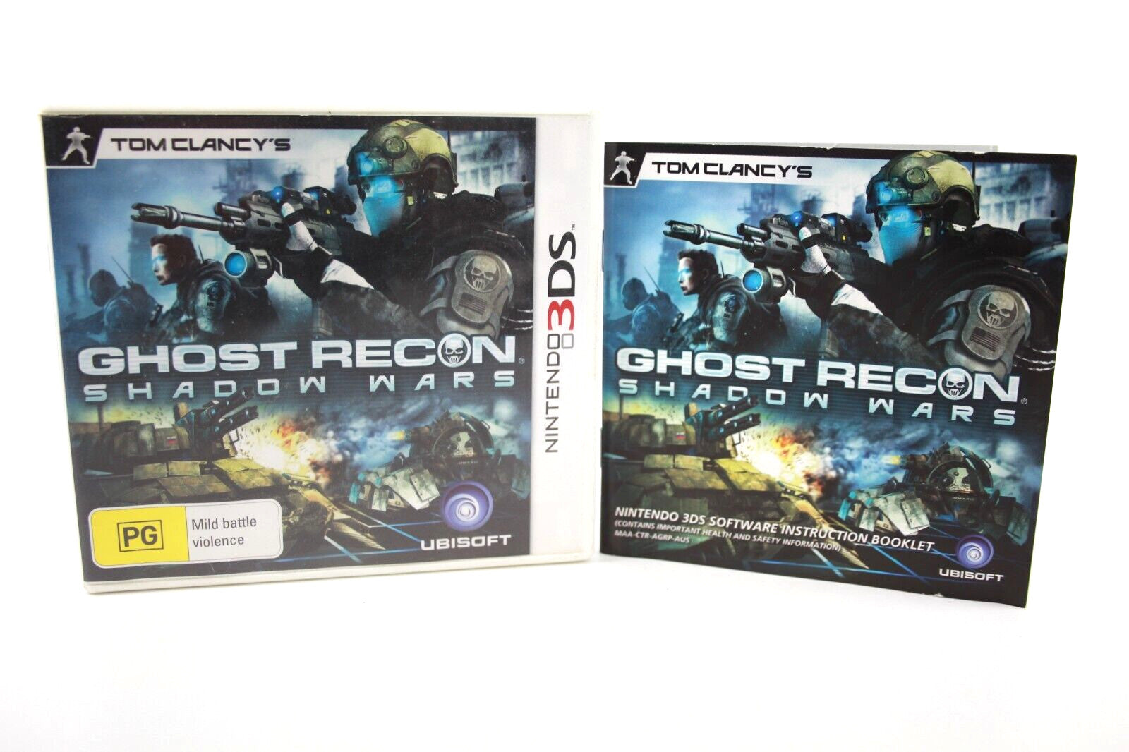 Tom Clancy's Ghost Recon Shadow Wars - Nintendo 3DS [PAL] *CASE/MANUAL ONLY*