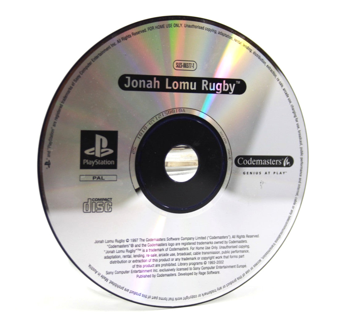 Jonah Lomu Rugby - PlayStation 1 (PS1) [PAL] - WITH WARRANTY
