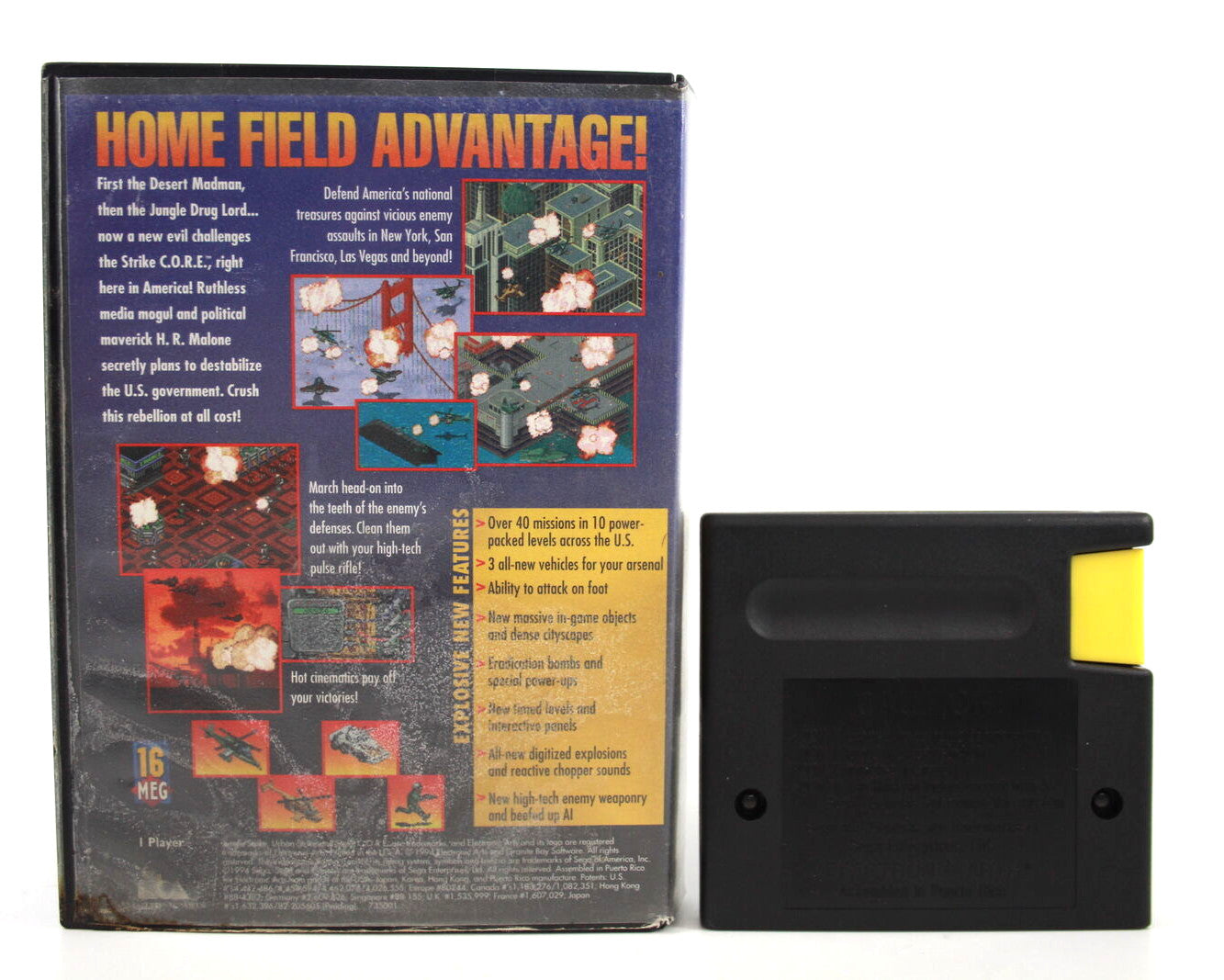 Urban Strike - SEGA Genesis [NTSC-U] - WITH WARRANTY