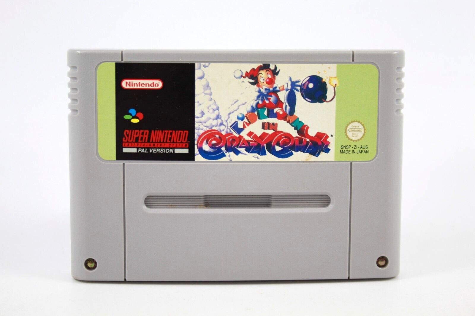 Kid Klown in Crazy Chase - Super Nintendo (SNES) [PAL] - WITH WARRANTY