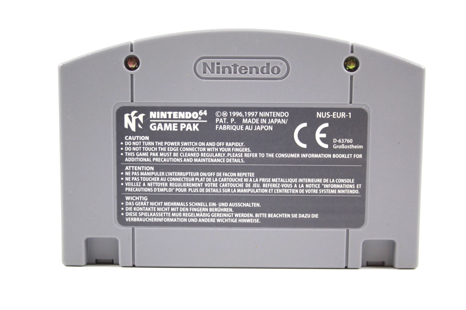 Kobe Bryant in NBA Courtside - Nintendo 64 (N64) [PAL] - WITH WARRANTY