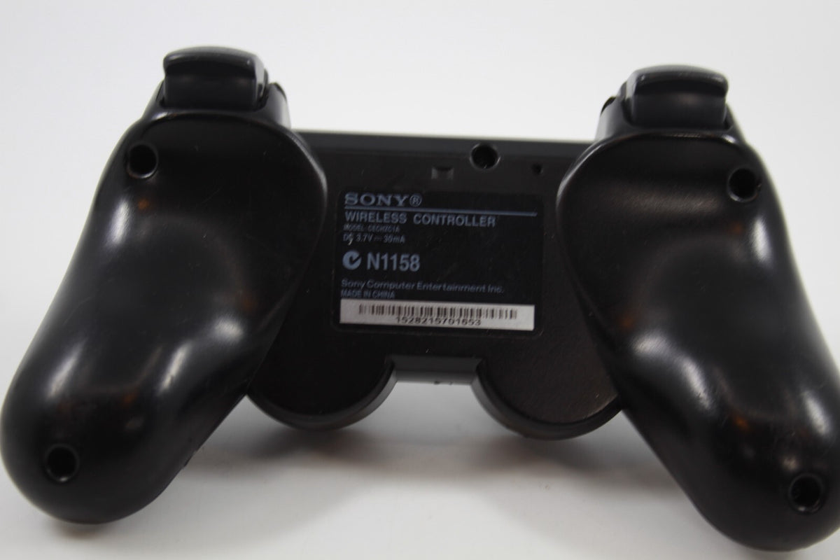 Official Playstation 3 Controller Dualshock3 Ps3 Wireless -Black - TESTED WORKS!