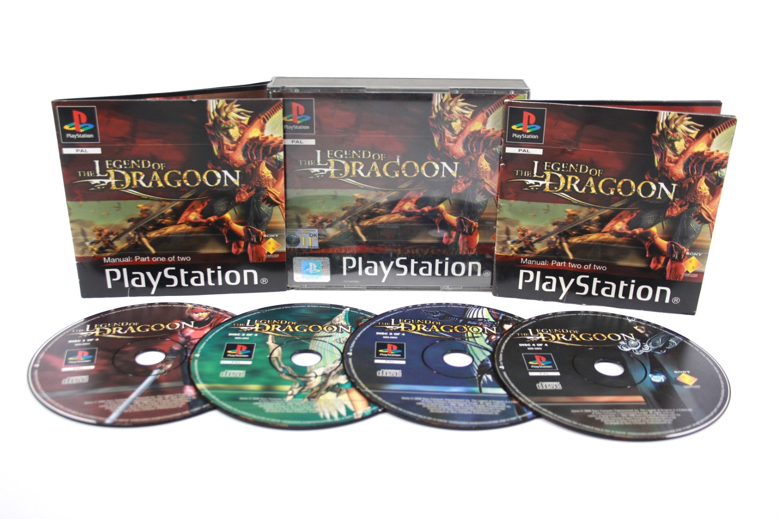 The Legend of Dragoon - PlayStation 1 (PS1) [PAL] - WITH WARRANTY